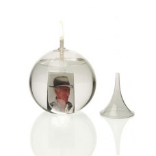 Olielamp voor een herinneringsfoto inclusief plastic vultrechter (2011+2012)